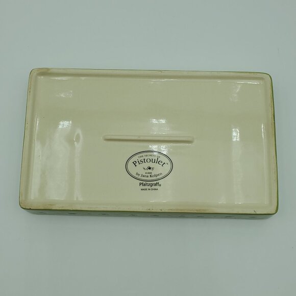 Pfaltzgraff Pistoulet Coffee Center Storage Base Divided Nut Snack Relish Tray - Picture 3 of 4